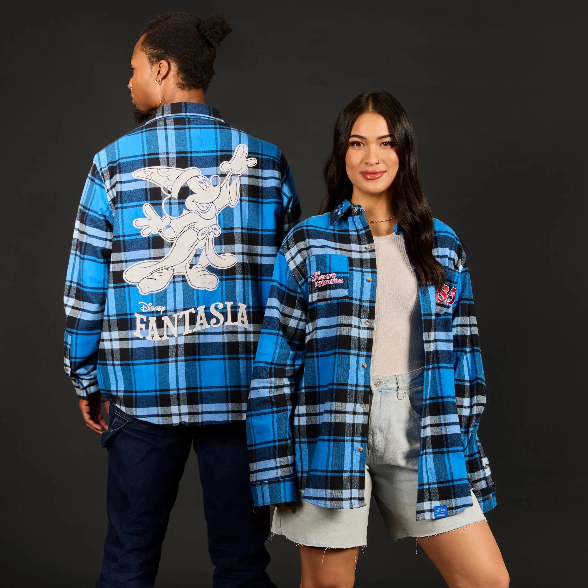 Vintage 1990 Disney Fantasia Long Sleeve Print Single Stitch Shirt